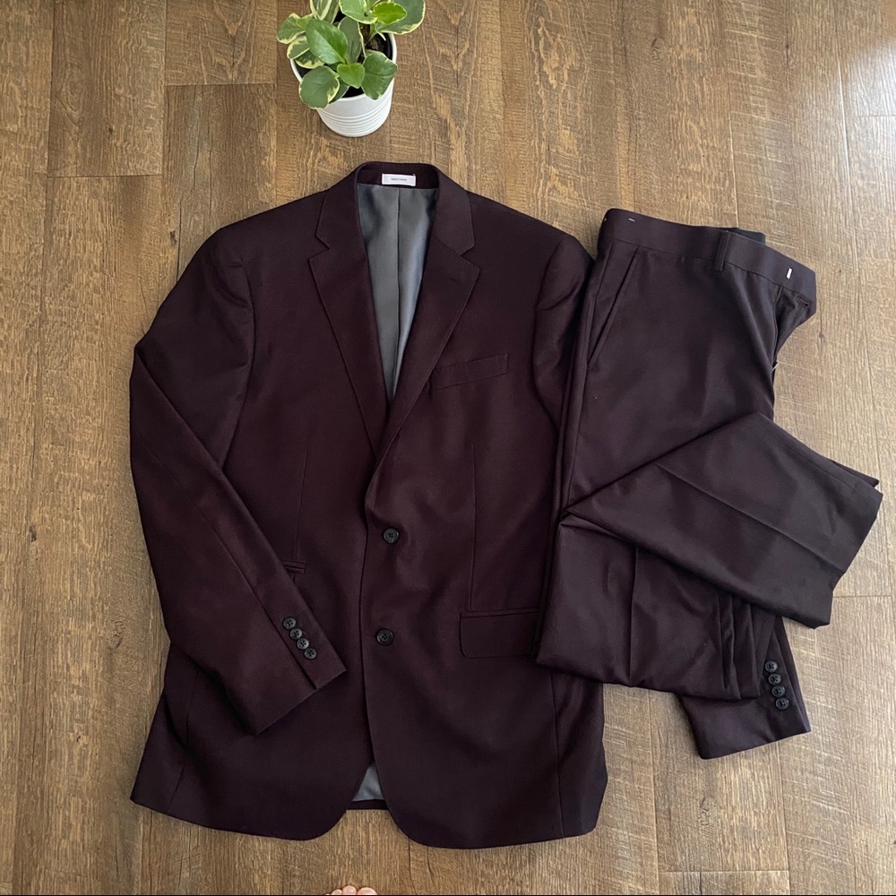 J Ferrar Slim Fit Suit (unaltered)